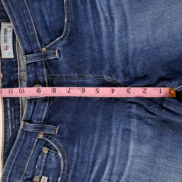 AG the Farrah Skinny Ankle high rise denim jeans sz26 - Picture 10 of 16